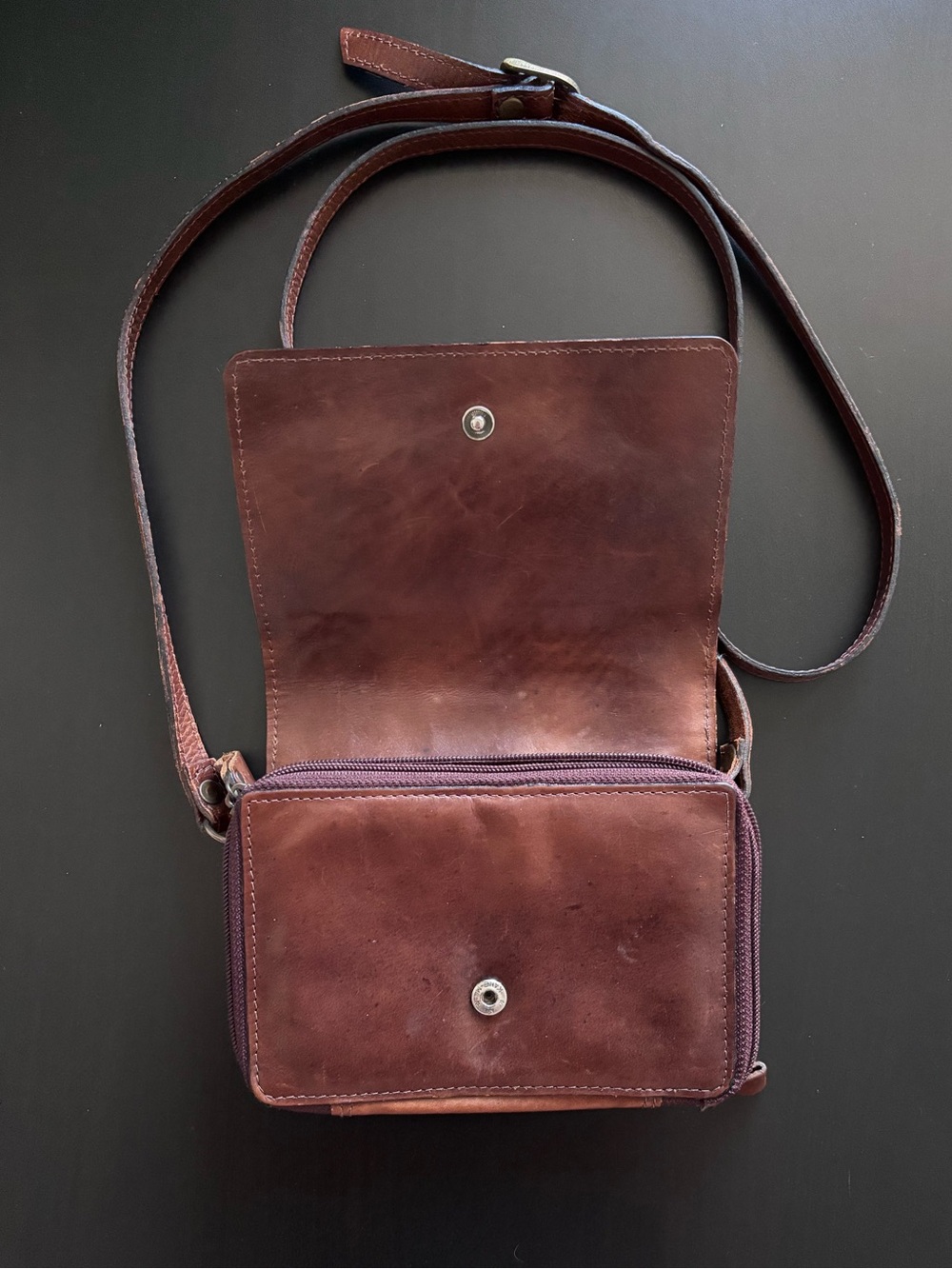 Aldo Crossbody Bag in Brown - Picture 3 of 12